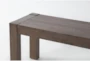 Voyage Brown 94" Trestle Dining With Bench, Wood + Upholstered Chair Set For 8 By Nate Berkus + Jeremiah Brent - Detail