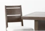 Voyage Brown 94" Trestle Dining With Wood Back Chair Set For 6 By Nate Berkus + Jeremiah Brent - Detail