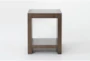 Voyage Brown End Table By Nate Berkus + Jeremiah Brent - Signature
