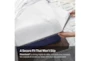 Bedgear Hyper Cotton Bright White King Sheet Set - Detail