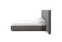 Modena Grey Queen Upholstered Wall Bed - Side