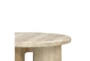 Trisia Concrete Round Coffee Table - Detail