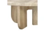 Trisia Concrete Round Coffee Table - Detail