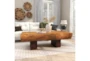 Natural Rectangle Coffee Table - Room