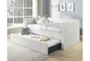 Moira White Twin Upholstered Daybed With Trundle - Room