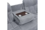 Bravo Stone Polyester Manual Reclining Sofa - Detail