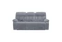 Bravo Stone Polyester Manual Reclining Sofa - Front