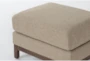 Linville 27" Fabric Weave Ottoman - Detail