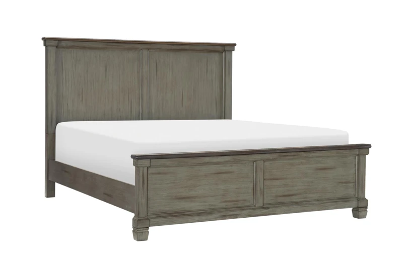 Wheeler Queen Wood Panel Bed - 360