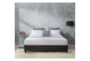 Lily Grey King Upholstered Platform Bed - Room