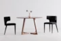 Jenna Black Upholstered Dining Chair - Room