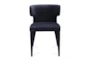 Jenna Black Upholstered Dining Chair - Signature